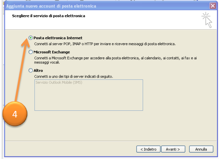 Come configurare la posta elettronica pec su Outlook 2007