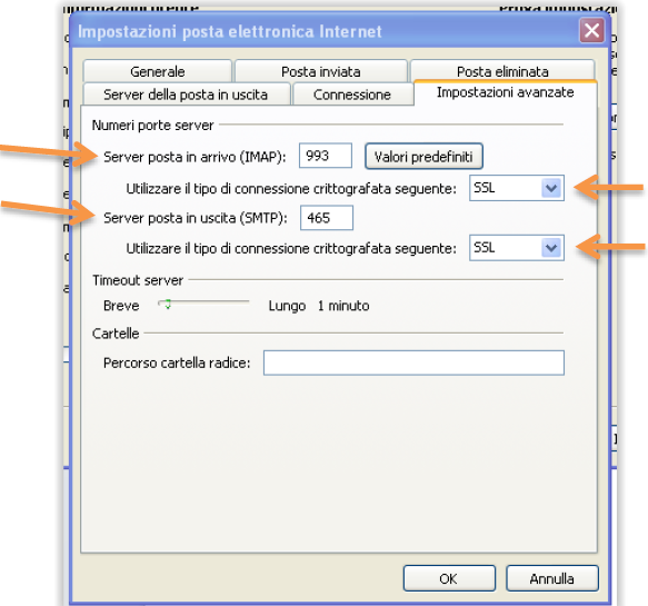 Come configurare la posta elettronica pec su Outlook 2010